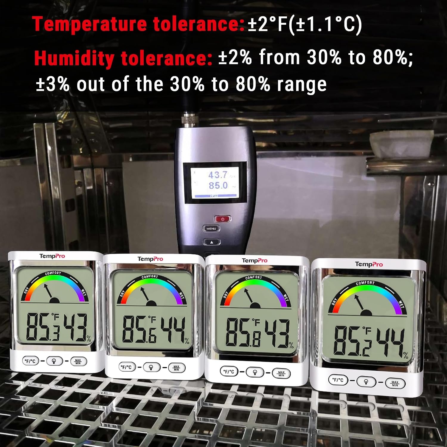 image:imageTempPro TP280 1000FT Home Weather Stations Wireless Indoor Outdoor Thermometer Weather Stations with Accurate Sensor Inside Outside Weather Thermometer Barometer with ForecastPreviously ThermoProWhite