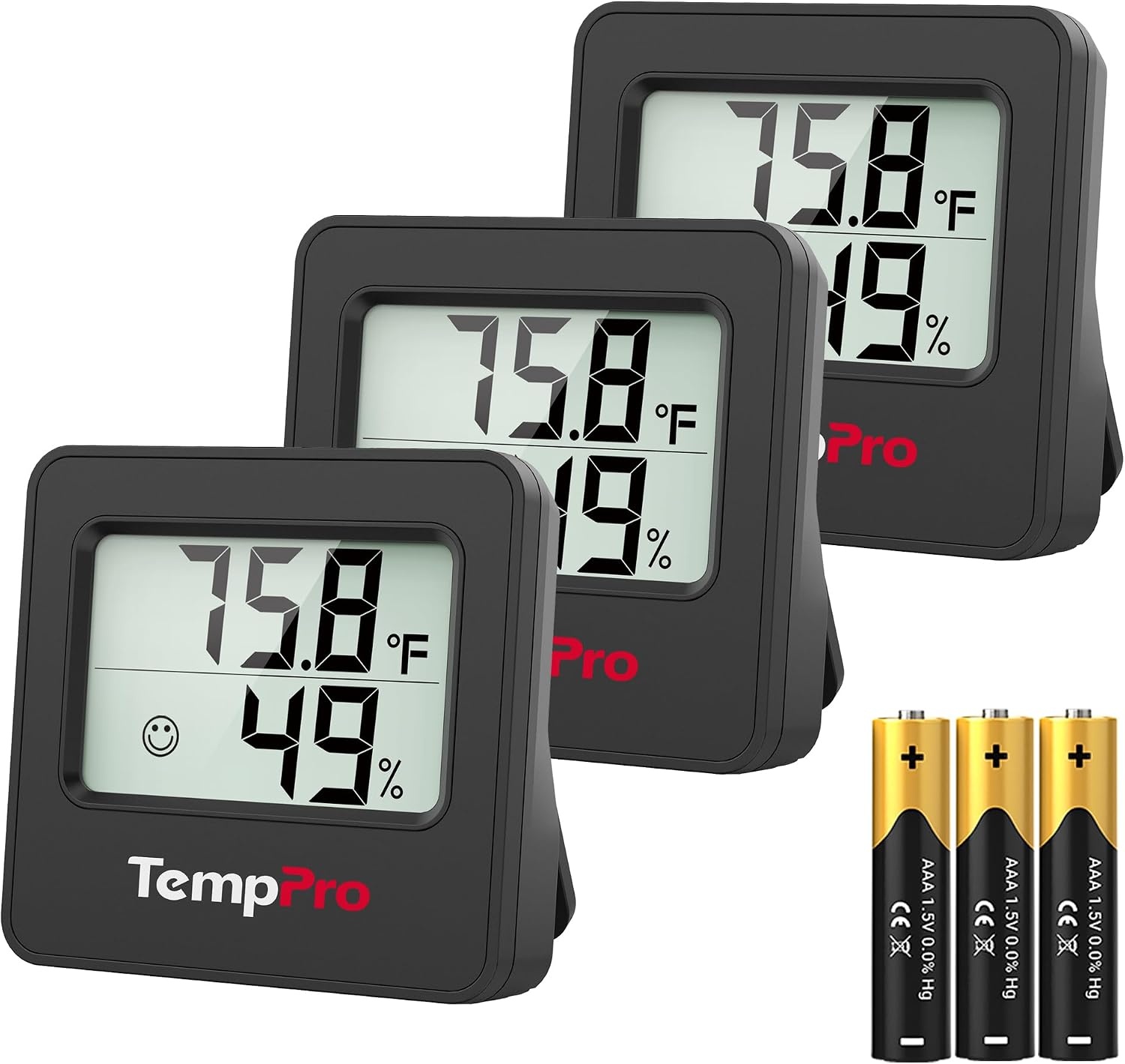 image:imageTempPro TempAir Bluetooth Digital Hygrometer Indoor Thermometer of 260FT Humidity Meter with Smart App Room Thermometer Humidity Gauge with Temperature Humidity Sensor3