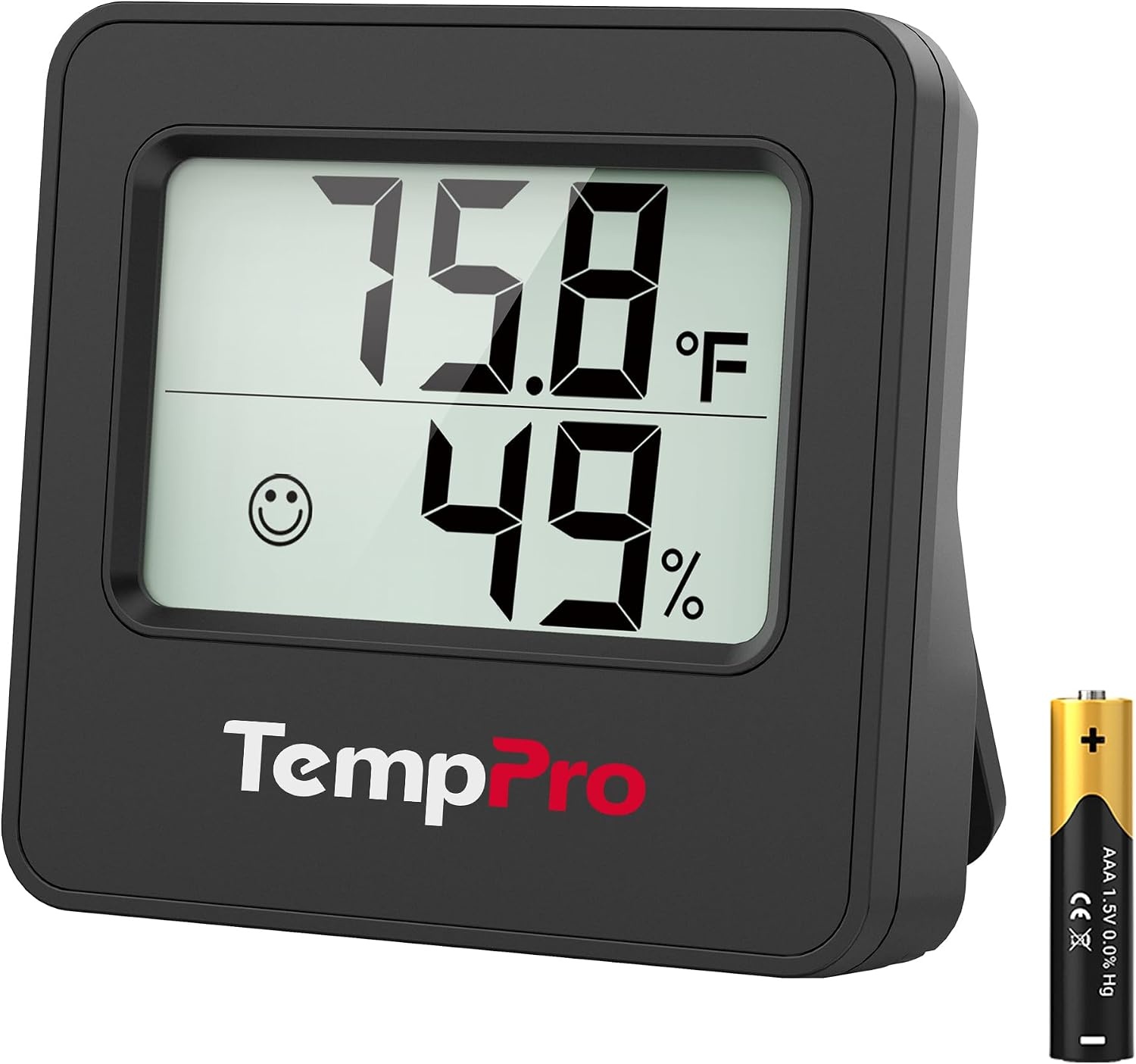 image:imageTempPro TempAir Bluetooth Digital Hygrometer Indoor Thermometer of 260FT Humidity Meter with Smart App Room Thermometer Humidity Gauge with Temperature Humidity Sensor1