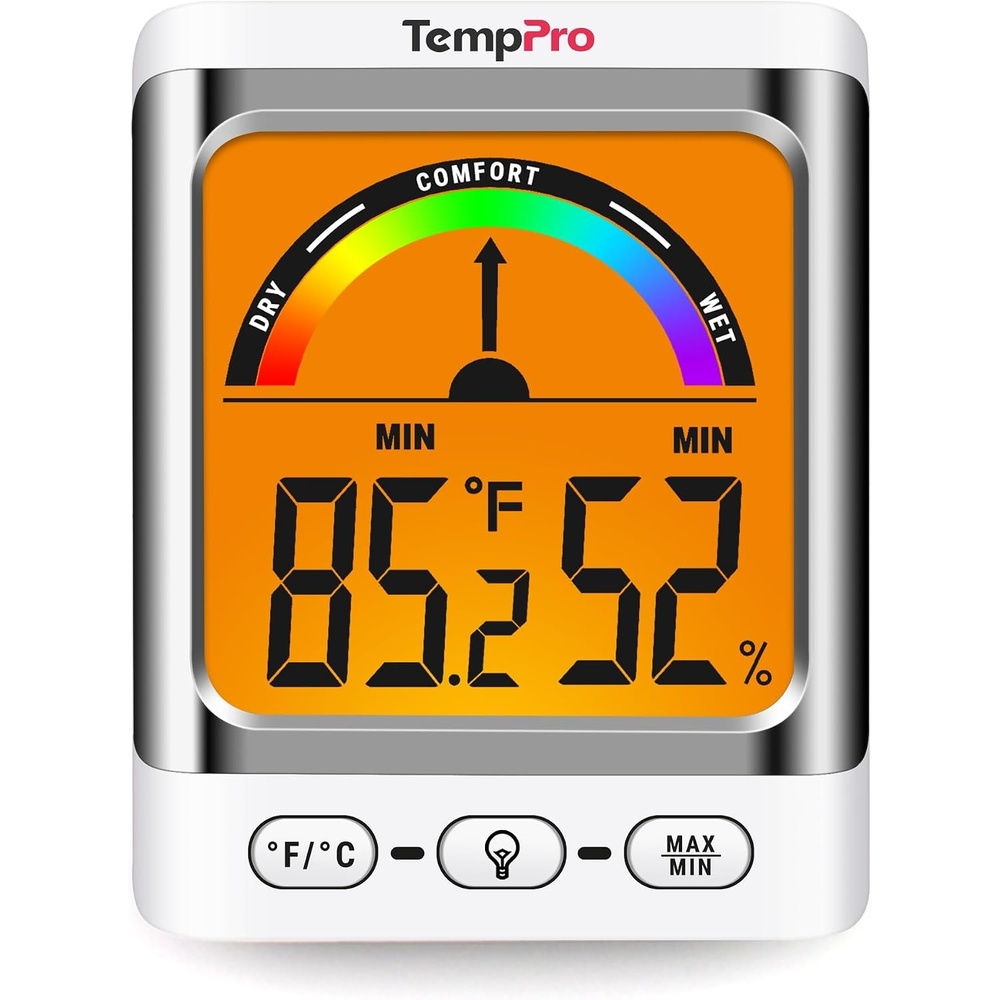 image:imageTempPro TP280 1000FT Home Weather Stations Wireless Indoor Outdoor Thermometer Weather Stations with Accurate Sensor Inside Outside Weather Thermometer Barometer with ForecastPreviously ThermoProWhite