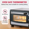 2-Pack Oven Thermometer for Gas Oven with 431 Stainless Steel | 50-300°C/100-600°F Oven Thermometer for Electric Oven Temperature, In Oven Temperature Gauge for Cooking Kitchen(3)