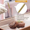Official TempPro Stainless Steel Probe Replacement Stainless Meat Probe for TP25, TP27 (Golden)（Previously ThermoPro）(Golden)