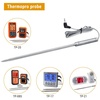 Official TempPro Stainless Steel Probe Replacement Stainless Meat Probe for TP25, TP27 (Golden)（Previously ThermoPro）(Silver)