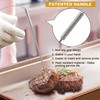 Official TempPro Stainless Steel Probe Replacement Stainless Meat Probe for TP25, TP27 (Golden)（Previously ThermoPro）(Silver)
