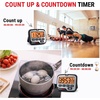 TempPro TM01 Kitchen Timers for Cooking with Count Up Countdown Timer, Digital Timer for Kids Students with Touch Backlight, Study Timers for Classroom Teacher Supplies(Previously ThermoPro)(Digital Timer 2 Pack)