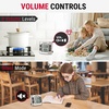 TempPro TM02 24H Digital Timer with Dual Kitchen Timers for Cooking, Magnetic Timer Clock with Adjustable Alarm Volume & LCD Backlit Display, Classroom Timer for Kids & Teachers(Previously ThermoPro)(1)
