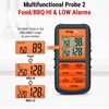 TempPro TP08 500FT Wireless Meat Thermometer for Grilling Smoker BBQ Thermometer with Dual Probe Kitchen Cooking Steak Turkey Food Thermometer Cooking Gift for Dad Him Husband (Previously ThermoPro)