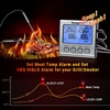 TempPro TP17 Dual Probe Digital Cooking Meat Thermometer Large LCD Backlight Food Grill Thermometer with Timer Mode for Smoker Kitchen Oven BBQ, Silver (Previously ThermoPro)(2-probes)