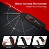 TempPro TP19 Waterproof Digital Meat Thermometer for Grilling with Ambidextrous Backlit & Thermocouple Instant Read Kitchen Cooking Food Thermometer for Candy Water Grill Smoker (Previously ThermoPro)(Pitch-black)