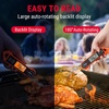 TempPro TP19H 1 Sec Digital Meat Thermometer for Cooking | Instant Read Food Thermometer with Motion Wake for BBQ Grill Oil Fry Candy, Gifts for Men Dad Husband (Previously ThermoPro)(Bright-orange)