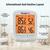 TempPro TP260B Indoor Outdoor Thermometer Wireless 1000FT Range, Digital Hygrometer Humidity Meter with Remote Temperature Sensor, Inside Outside Thermometer for Home Patio Room (Previously ThermoPro)
