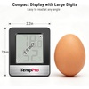 TempPro TP49 Digital Hygrometer Indoor Thermometer | Humidity Meter Room Thermometer with Temperature and Humidity Monitor Mini Hygrometer (Previously ThermoPro)(Black Indoor Thermometer)