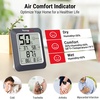 TempPro TP50 3 Pieces Digital Hygrometer Indoor Thermometer Room Thermometer and Humidity Gauge with Temperature Humidity Monitor (Previously ThermoPro)(Black)