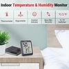 TempPro TP50 3 Pieces Digital Hygrometer Indoor Thermometer Room Thermometer and Humidity Gauge with Temperature Humidity Monitor (Previously ThermoPro)(Black)