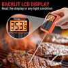 TempPro TP510 Waterproof Digital Candy Thermometer with Pot Clip, 10″ Long Probe Instant Read Food Cooking Meat Thermometer for Grilling BBQ Deep Fry Oil Fathers Day Gift (Previously ThermoPro)(Temperature Guide)