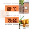 TempPro TP60 Wireless Indoor Outdoor Thermometer Hygrometer with Large LCD Display, No Hub or App Required, 500ft Wireless Range for Home Greenhouse Garage RV (Previously ThermoPro)(500ft & Touchable Backlit)