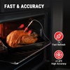 TempPro TP717 Digital Meat Thermometer, Backlit Grill Thermometer Meat Thermometer Oven Safe with 2 Meat Probes, Food Thermometer for Cooking with Temp Alert for Smoker, BBQ(Previously ThermoPro)