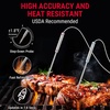 TempPro TP829 1000ft Wireless Meat Thermometer Digital for Grilling and Smoking, 4 Meat Probes Grill Thermometer for Outside Grill, Thermometer Cooking Gift for Dad Him Husband (Previously ThermoPro)(Four Probes)