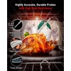 TempPro TP829 1000ft Wireless Meat Thermometer Digital for Grilling and Smoking, 4 Meat Probes Grill Thermometer for Outside Grill, Thermometer Cooking Gift for Dad Him Husband (Previously ThermoPro)(Two Probes)