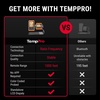 TempPro TP829 1000ft Wireless Meat Thermometer Digital for Grilling and Smoking, 4 Meat Probes Grill Thermometer for Outside Grill, Thermometer Cooking Gift for Dad Him Husband (Previously ThermoPro)(Four Probes)