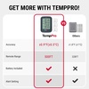 TempPro TempAir 500FT Indoor Outdoor Thermometer Wireless with 3 Sensors | Temperature and Humidity Gauge Monitor for Home Greenhouse Garage RV, Batteries Included, Room Thermometer Inside Outside(Grey)