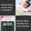 TempPro TempAir 500FT Indoor Outdoor Thermometer Wireless with 3 Sensors | Temperature and Humidity Gauge Monitor for Home Greenhouse Garage RV, Batteries Included, Room Thermometer Inside Outside(Grey)