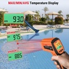 TempPro TempScan Infrared Thermometer Gun with 2 Laser for Pizza Oven Grill | 16:1 D:S Ratio Temperature Gun for Cooking HVAC Engine, Laser Thermometer Gun with Adjustable Emissivity Temp Gun -58℉-1022℉(2-Laser & D:S 16:1)