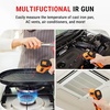 TempPro TempScan Infrared Thermometer Gun with 2 Laser for Pizza Oven Grill | 16:1 D:S Ratio Temperature Gun for Cooking HVAC Engine, Laser Thermometer Gun with Adjustable Emissivity Temp Gun -58℉-1022℉(1 Laser & D:S 12:1)