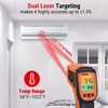 TempPro TempScan Infrared Thermometer Gun with 2 Laser for Pizza Oven Grill | 16:1 D:S Ratio Temperature Gun for Cooking HVAC Engine, Laser Thermometer Gun with Adjustable Emissivity Temp Gun -58℉-1022℉(2-Laser & D:S 16:1)