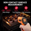 TempPro TempScan Infrared Thermometer Gun with Super Long Meat Probe | Temperature Gun with Laser for Pizza Oven Accessories, Grill Thermometer Gun Meat Thermometer for Cooking BBQ HVAC Car Engine