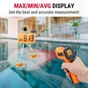 TempPro TempScan Infrared Thermometer Gun with Super Long Meat Probe | Temperature Gun with Laser for Pizza Oven Accessories, Grill Thermometer Gun Meat Thermometer for Cooking BBQ HVAC Car Engine