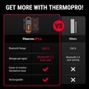 TempPro TempSpike 600ft Wireless Meat Thermometer with 2 Color-Coded Probes | Bluetooth Meat Thermometer Wireless with LCD-Enhanced Booster for Food Cooking Grill Smoker Rotisserie Sous Vide(Classic 1 Probe)