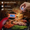 TempPro TempSwif 1 Sec Digital Meat Thermometer for Cooking Food | Meat Thermometer Digital Backlitght LCD Display, 5.3-inche Super Long Probe, Bread Baking Sourdough Liquids Candy Making Gift(2)