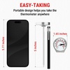 TempPro TempSwif 1 Sec Digital Meat Thermometer for Cooking Food | Meat Thermometer Digital Backlitght LCD Display, 5.3-inche Super Long Probe, Bread Baking Sourdough Liquids Candy Making Gift(1)