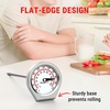 TempPro TempSwif 1 Sec Digital Meat Thermometer for Cooking Food | Meat Thermometer Digital Backlitght LCD Display, 5.3-inche Super Long Probe, Bread Baking Sourdough Liquids Candy Making Gift(1)