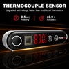 TempPro TempSwift 0.5 Sec Instant Read Meat Thermometer Digital | Cooking Thermometer with Backlit Display, Pop-Up Meat Probe, Food Thermometer for Grill BBQ Smoker Fry Candy, NSF Certified