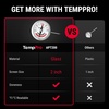 TempPro TempSwift 1 Sec Digital Food Thermometer for Kitchen Cooking | Meat Thermometer Digital, 5.3 inches Super Long Probe, Bread Baking Sourdough Liquids Candy Making Accessories Gift(1)