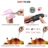 TempPro TempSwift 1 Sec Digital Food Thermometer for Kitchen Cooking | Meat Thermometer Digital, 5.3 inches Super Long Probe, Bread Baking Sourdough Liquids Candy Making Accessories Gift(2)
