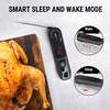 TempPro TempSwift 1 Sec Instant Read Meat Thermometer Digital | Kitchen Food Thermometer with 180° Rotating Display, IP67 Waterproof Cooking Thermometers for Deep Fry Smoker Grill BBQ(Black)