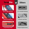 TempPro TempSwift 1 Sec Meat Thermometer Digital for Kitchen Cooking Food | 3.9 inches Long Probe, Calibration, Backlight, Bread Baking Sourdough Liquids Candy Making Accessories (Previously ThermoPro)(Red)