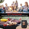 TempPro TempSync 500FT Wireless Meat Thermometer for Grilling and Smoking | RF Technology, 2 Probes, Alarms, Large Backlit LCD Display, Smoker BBQ Kitchen Food Thermometer for Meat Turkey Cooking Gift(Pitch-black)