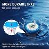 TempPro Waterproof Wireless Pool Thermometer Easy Read, Digital Pool Thermometer Floating for Swimming Pool, Hot Tub, Cold Plunge, Pond with 2 IPX8 Water Temperature Monitor (Previously ThermoPro)