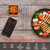 TempPro Wireless Meat Thermometer Digital for Grilling and Smoking, 2 Probes Bluetooth Meat Thermometer for Cooking, Rechargeable Smoker Accessories for BBQ Oven (Previously ThermoPro)(4 Probes)