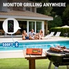 TempSpike 600 ft Wireless Meat Thermometer with Ultra-Thinner Probe, Bluetooth Meat Thermometer with Standalone LCD Booster for BBQ Grill Smoker Rotisserie Sous Vide(2 probes)