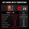 ThermoPro TempSpike 2000FT Wireless Meat Thermometer with 2 Ultra-Thin Meat Probe, Smart Meat Thermometer Digital Wireless for Rotisserie, Smoker, BBQ, Grill Kitchen Cooking Gift for Dad Him Husband(Red)