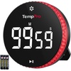 TempPro 99-Hour Digital Kitchen Timer with Strong Magnetic & Stable Stand, Classroom Timers with 3-Volume-Level, Stopwatch with Large LED Display, Digital Timers for Classroom(Previously ThermoPro)