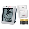 TempPro TP60-2 Digital Hygrometer Indoor Outdoor Thermometer Wireless Temperature and Humidity Gauge Monitor Room Thermometer with 500ft/150m Range Humidity Meter (Previously ThermoPro)(2)
