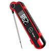 image:imageTempPro TempSwift Instant Read Meat Thermometer Digital  Cooking Thermometer with Large AutoRotating LCD Display Waterproof Food Thermometer Digital for Kitchen BBQ or Grill