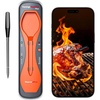 ThermoPro 600FT Wireless Meat Thermometer with Upgraded Ultra-Thin Probe, Bluetooth Meat Thermometer Wireless for Outside Grill, Smoker Thermometer for BBQ Oven Rotisserie Sous Vide (TP970)