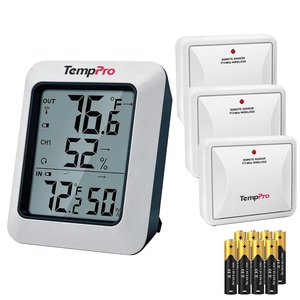 TempPro TP60-2 Digital Hygrometer Indoor Outdoor Thermometer Wireless Temperature and Humidity Gauge Monitor Room Thermometer with 500ft/150m Range Humidity Meter (Previously ThermoPro)(3)